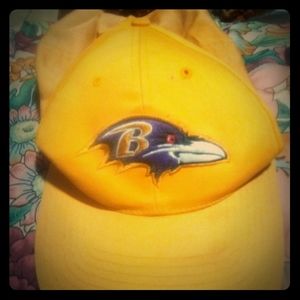 Ravens Yellow gender neutral cap
